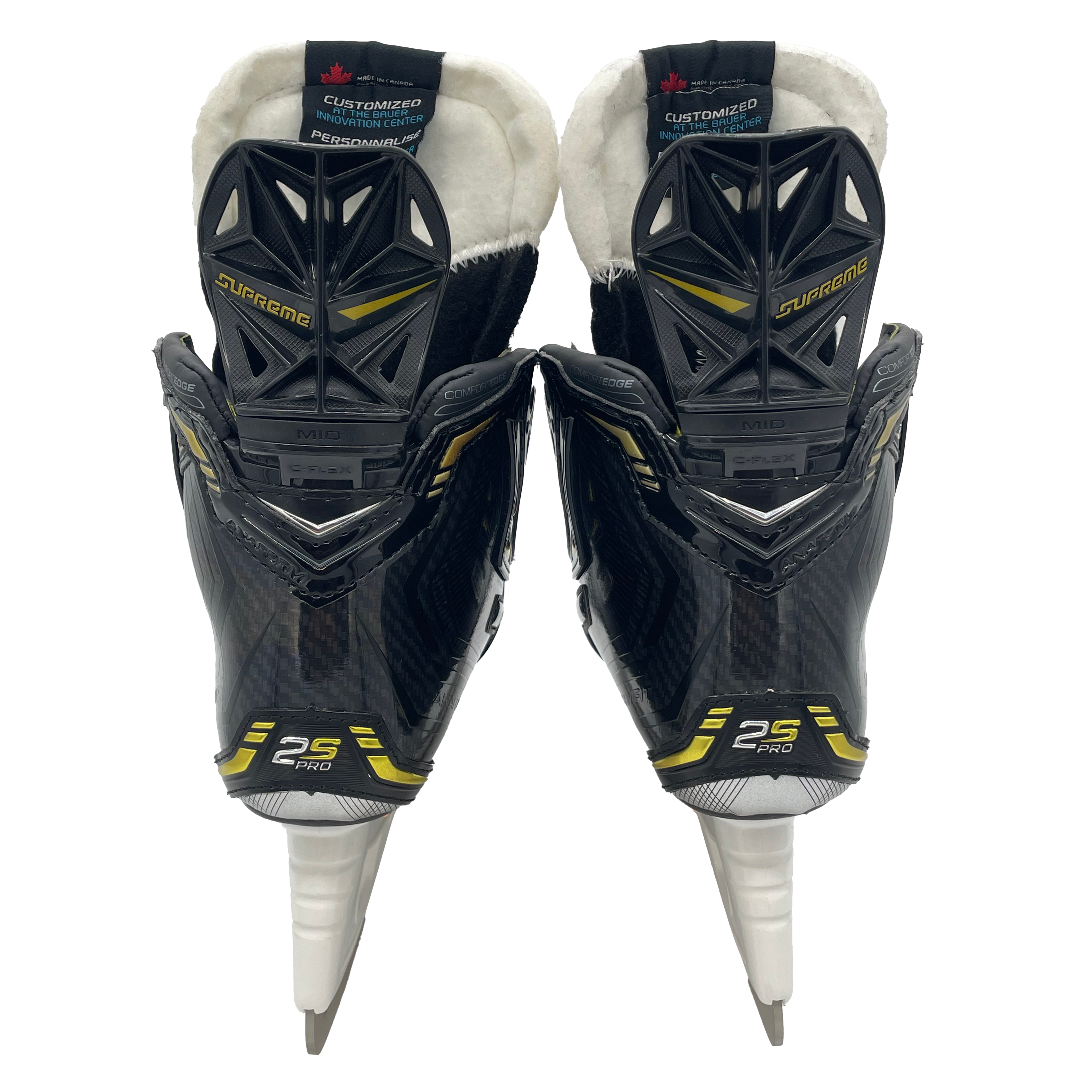 Bauer Supreme 2S Pro - Patins de hockey Pro Stock - Taille 5.5D